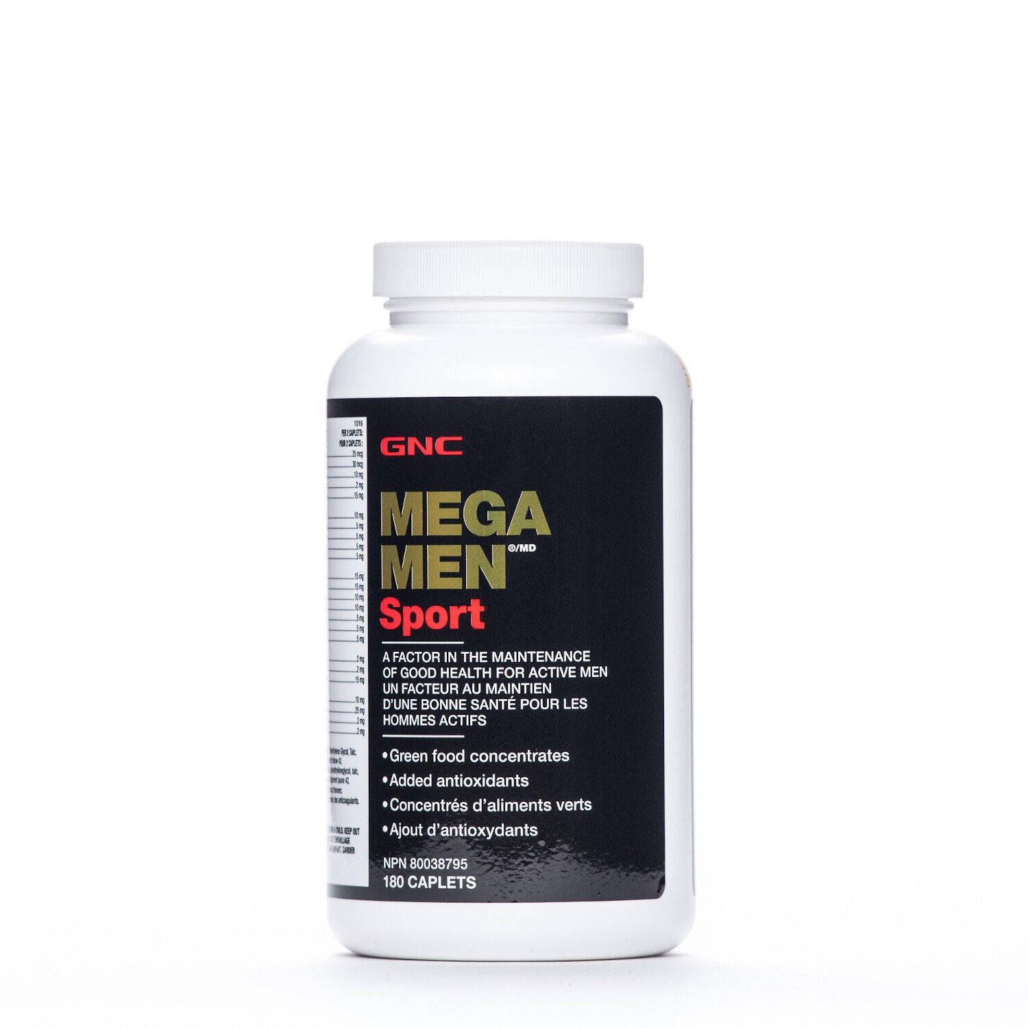 gnc mega men sport vanilla bean